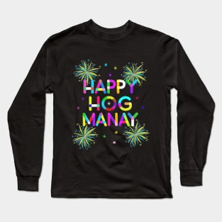 Happy Hogmanay Happy New Year Scotland Long Sleeve T-Shirt